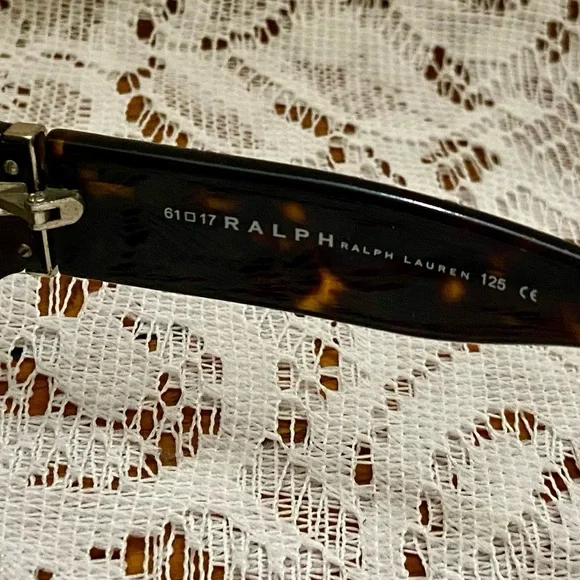 Vintage Ralph Lauren 7580/S Brown Tortoise Sunglasses - Picture 9 of 12